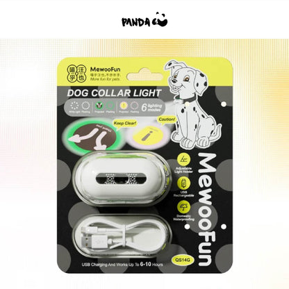 QS14W Pet Led Light Rechargeable Battery & USB Charging Cable