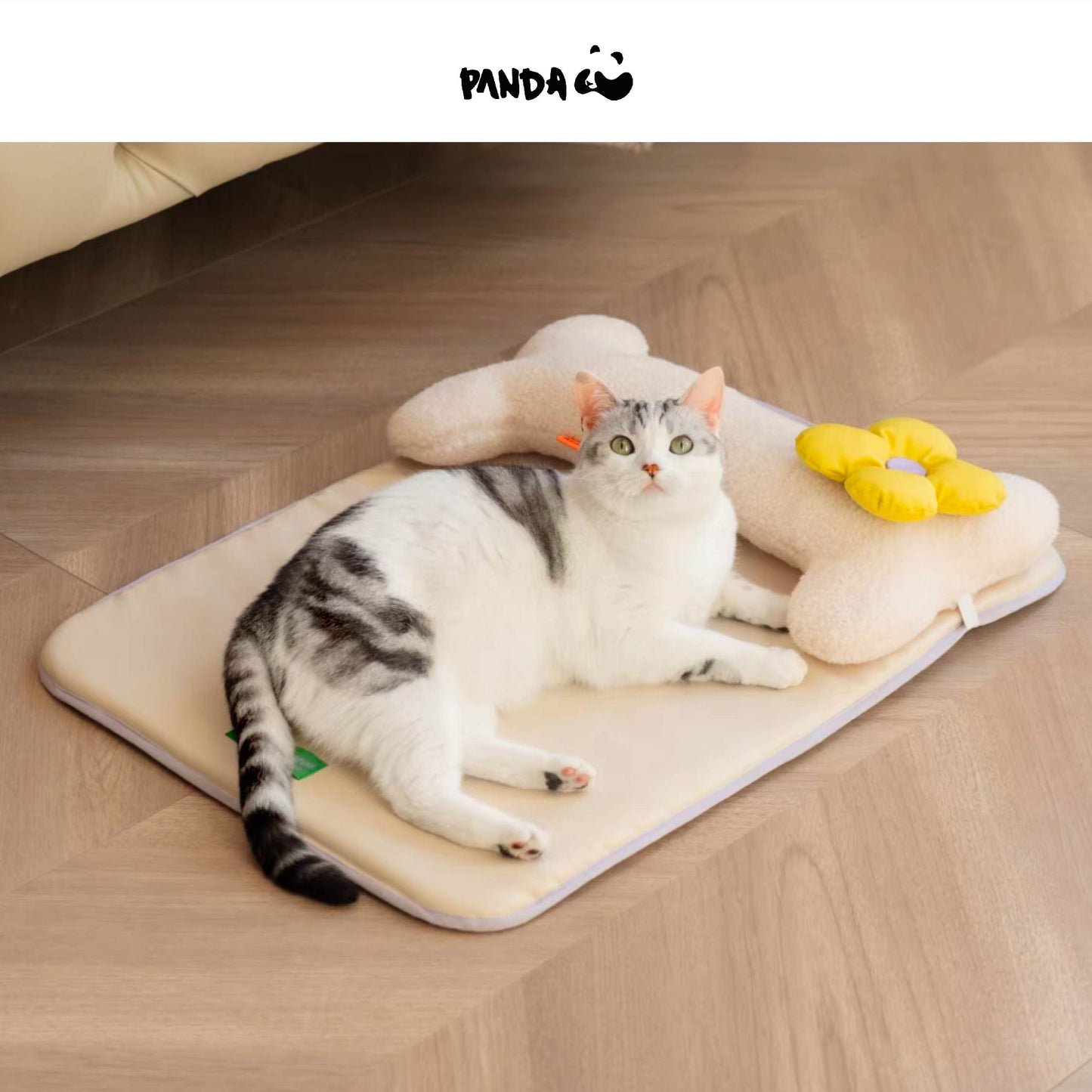 QCP105 Pet Cool Mat Bone shape pillow design