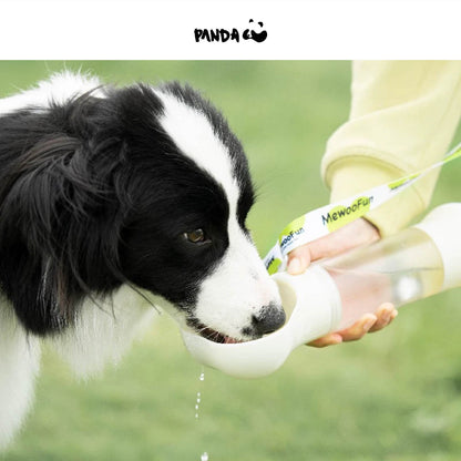 QCB11 Dog Water Bottle - 286 ml Bone-shape design
