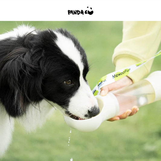 QCB11 Dog Water Bottle - 286 ml Bone-shape design