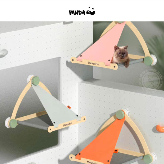 QCH01 Cat Hammock Bed -Suction cup Two installments design