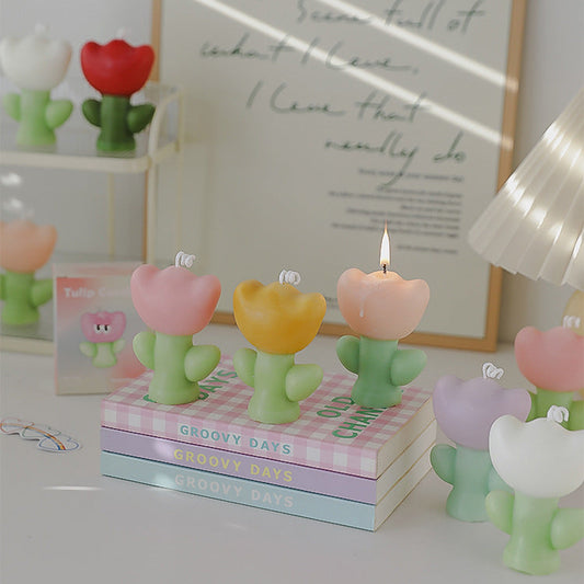 Candle - Big Tulip