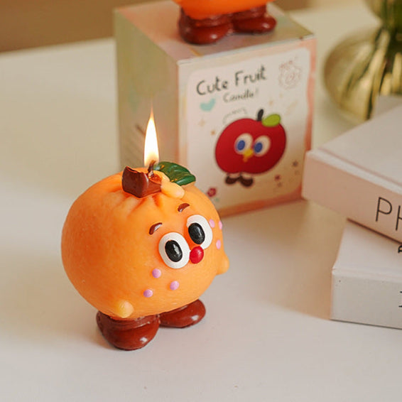 Funny Fruit-Orange Candle