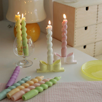 Twist stick candle