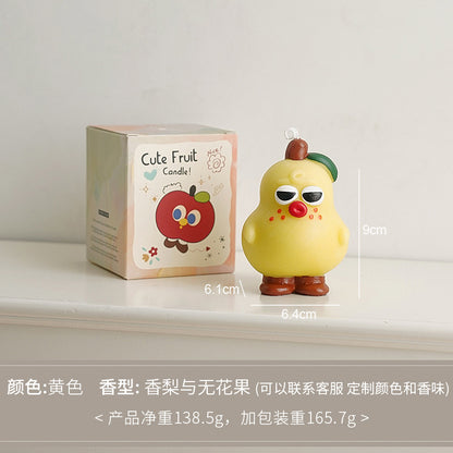 Funny Fruit-Pear Candle