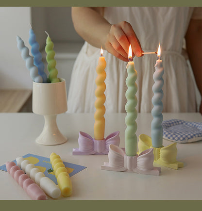 Twist stick candle