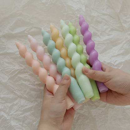 Twist stick candle
