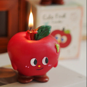 Funny Fruit-Apple Candle