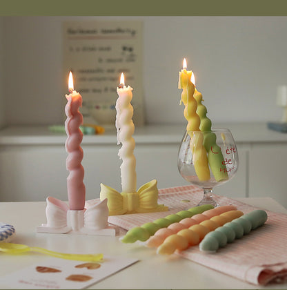 Twist stick candle
