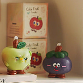 Funny Fruit-Apple Candle