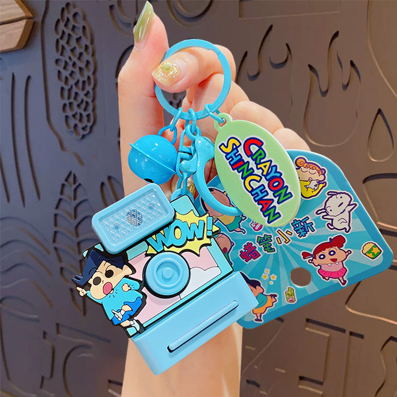 Crayon Shin-chan Polaroid Pendant - Blue